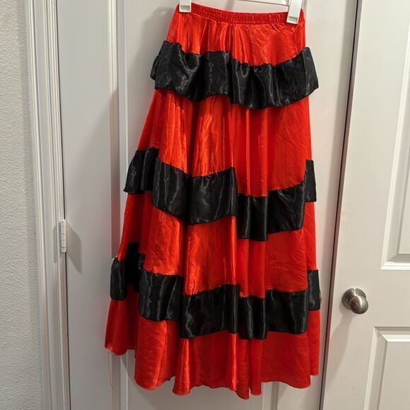 Flamenco belly dance women’s maxi skirt wiht ruffles - Picture 10 of 10